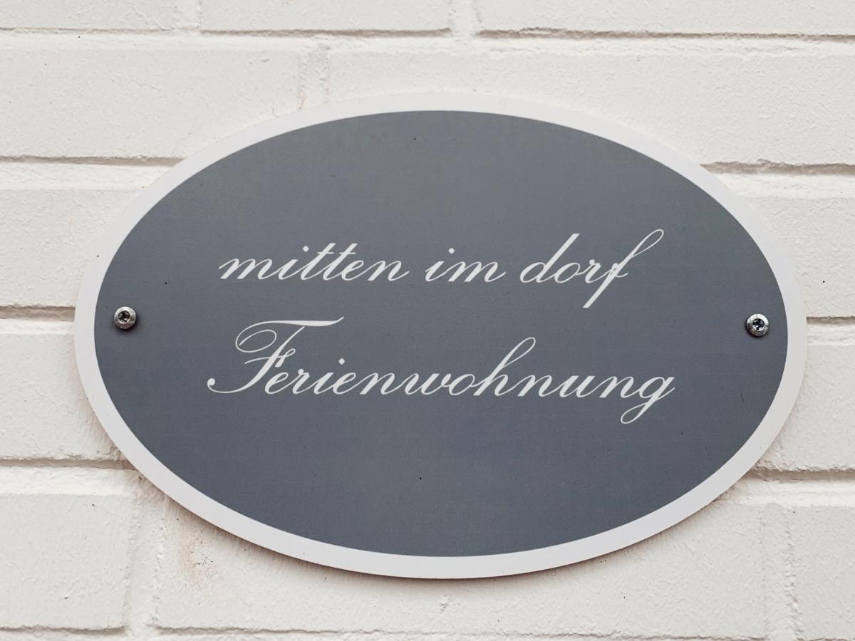 Appartement Mitten Im Dorf